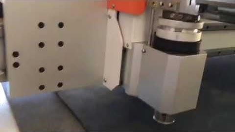 myCNC demo video - Tangential knife support.