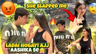 ASHIKA और मेरी लड़ाई HOGYI 😭 || GUSSE में छोड़ कर CHALI गई 🥹 || Shahfaiz Vlogs