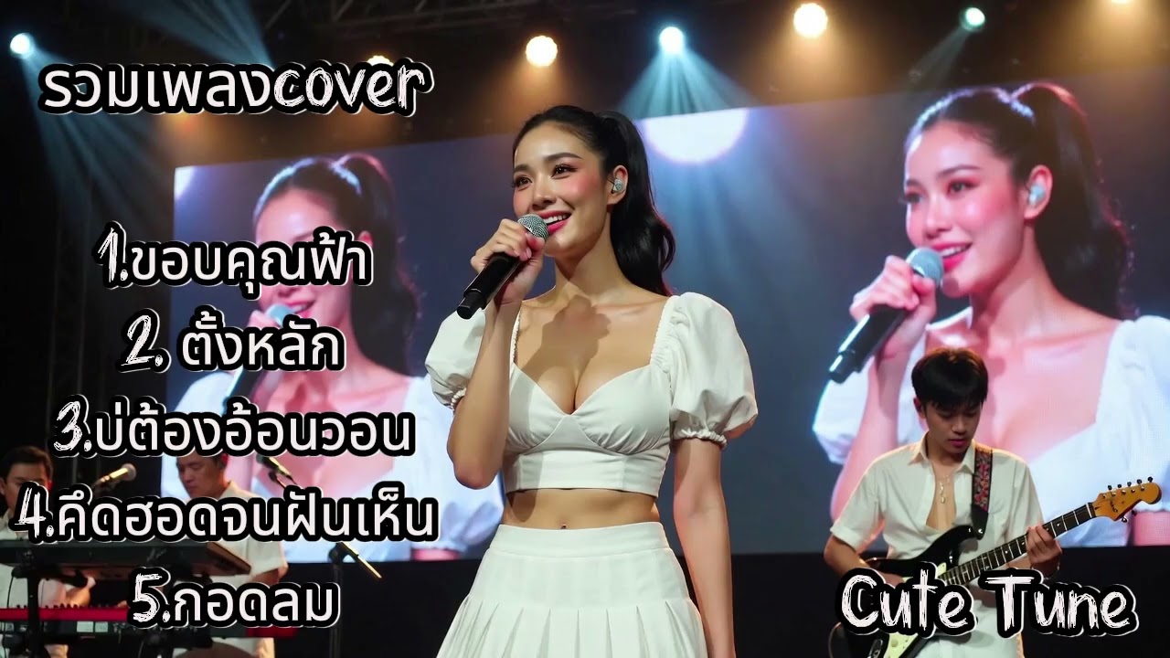 เพลงcover | ขอบคุณฟ้า-ตั้งหลัก-บ่ต้องอ้อนวอน...|  Cute Tune 