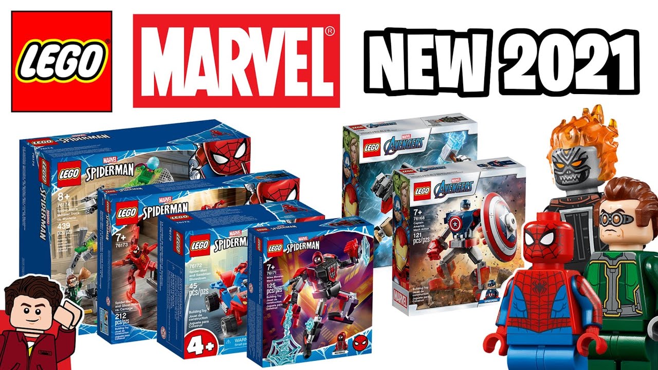 LEGO Marvel Avengers & Spider-Man 2021 Sets Revealed - YouTube