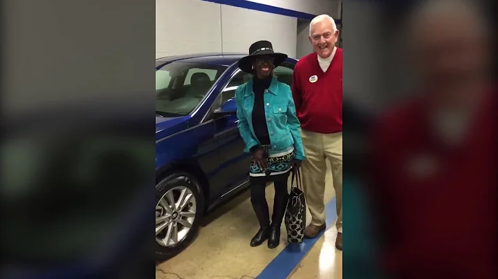 Voss Hyundai: Deborah and David with her new 2017 ...