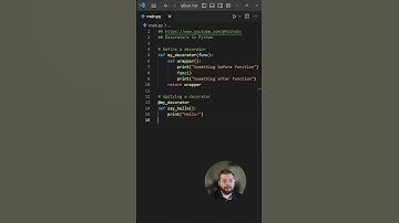 Decorators in Python - Python Explained #shorts #python #pythonprogramming #pythontutorial