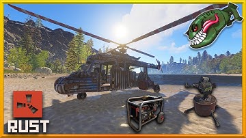 Rust Transport Heli Update | Scrap Transport Heli, Turret & Horse Changes #137 (Rust Update)