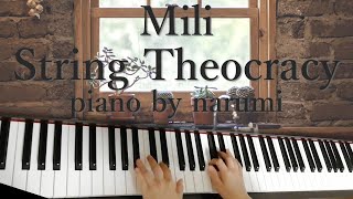 Video thumbnail of "Mili - String Theocracy ("Library of Ruina" theme song) / piano cover by narumi ピアノカバー"