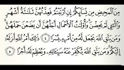 سورة الطلاق القارئ هيثم الجدعاني رحمه الله