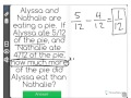 Comparing Pie Portions and Fractions