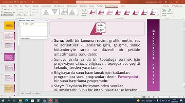 Microsoft Powerpoint Görsel Eğitim Ders-2 [Giriş sekmesi ve Yazıtipi işlemleri]