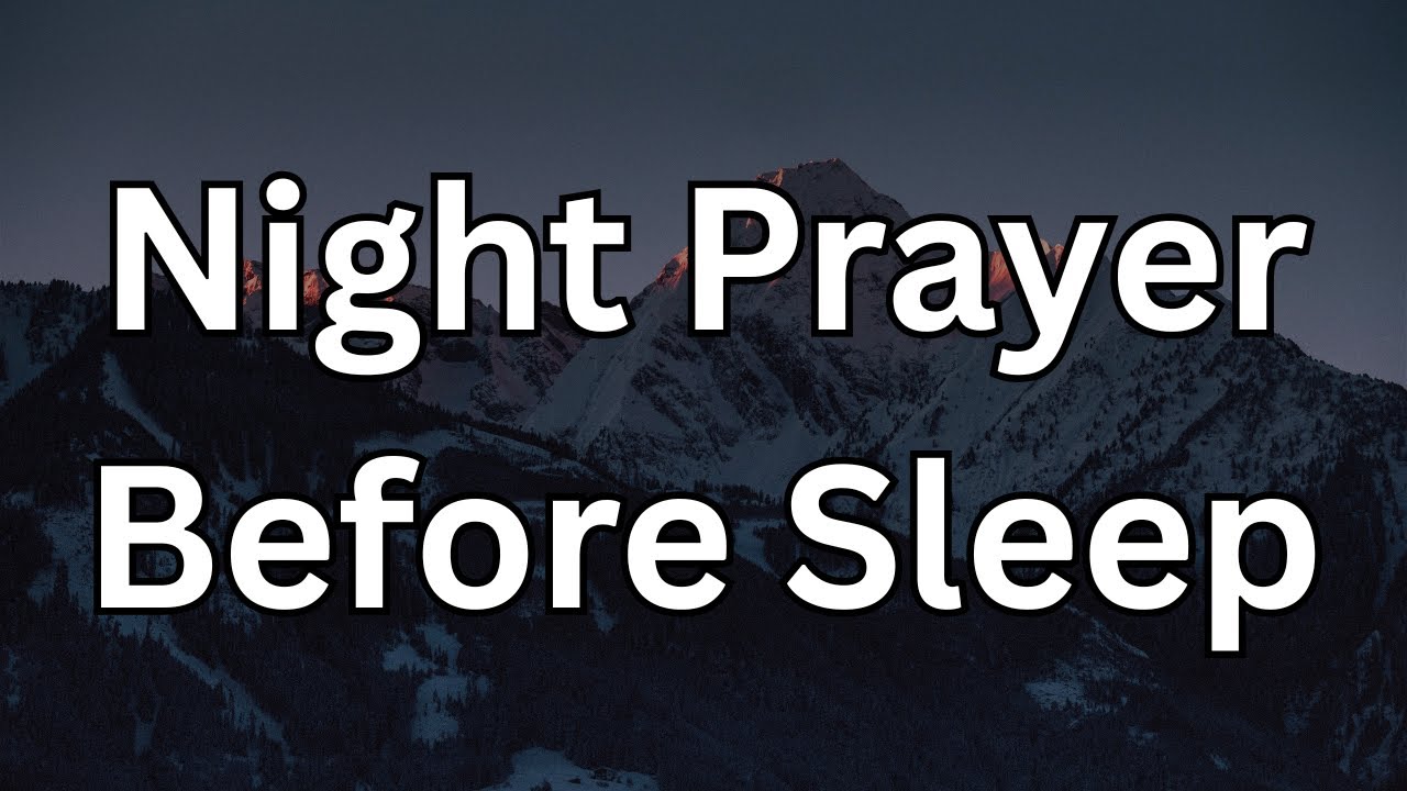 Lord, I Lay Down My Worries Into Your Hands Tonight | Night Prayer For Peaceful Rest