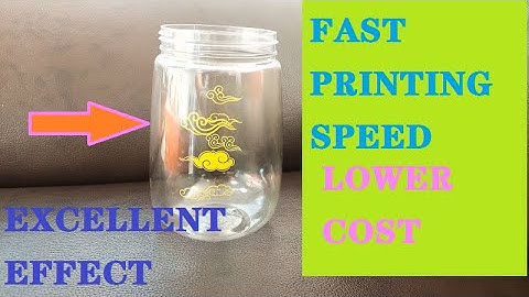 Automatic  Curved Surface Screen Printing Machine for PET Bottle