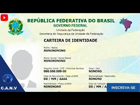 Nova carteira de identidade começa a ser emitida na próxima semana