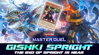 MASTER DUEL | GISHKI SPRIGHT - THE NEW SUPPORT THAT GET SPRIGHT ELF BAN IN REAL LIFE ! #GISHKI