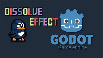 GODOT 2D Dissolve Effect : Visual Shader