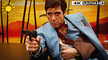 "YOU F-ING COCKROACH" | Scarface 4k HDR