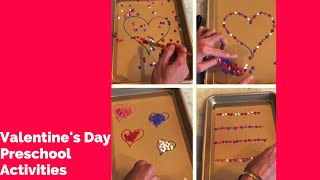 Valentine’s Day Preschool Activities - Easy Activities for Kindergarteners or Preschoolers