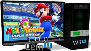 CEMU 1.11.0c Wii U Emulator - Mario Tennis: Ultra Smash (2015). Ingame #1