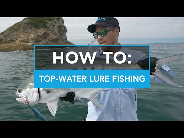 HOW TO: Top-water lure fishing with Ocea Bubble Dip 