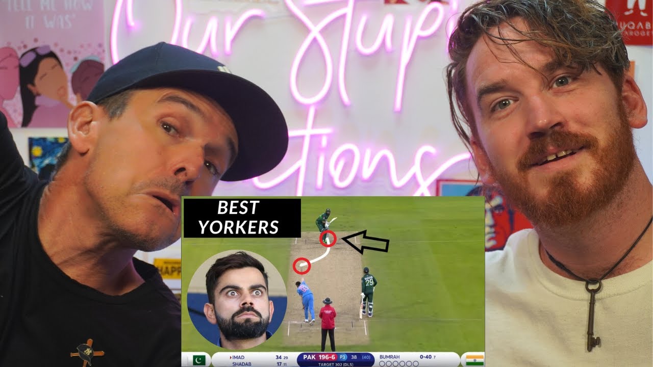 TOP 10 FASTEST YORKERS IN CRICKET HISTORY | REACTION!!! - YouTube