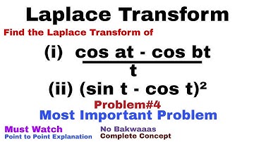 10. Laplace Transform | Complete Concept and Problem#4 | Most Important Problem