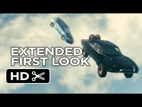 Furious 7 Official Extended First Look - Plane Drop (2015) - Paul Walker Movie HD