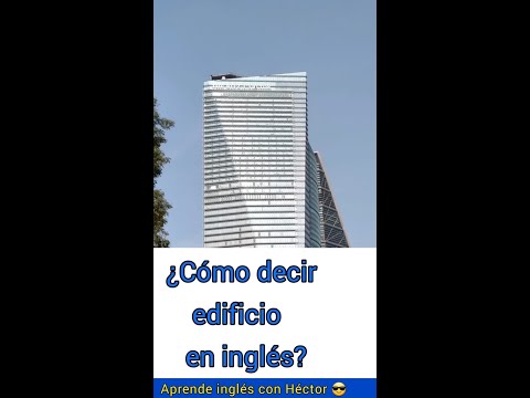 Video: Ce înseamnă edificio în engleză?