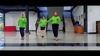 DURI dan CINTA  line dance  choreo BANGKIT DANCE( INA )demo  BLD