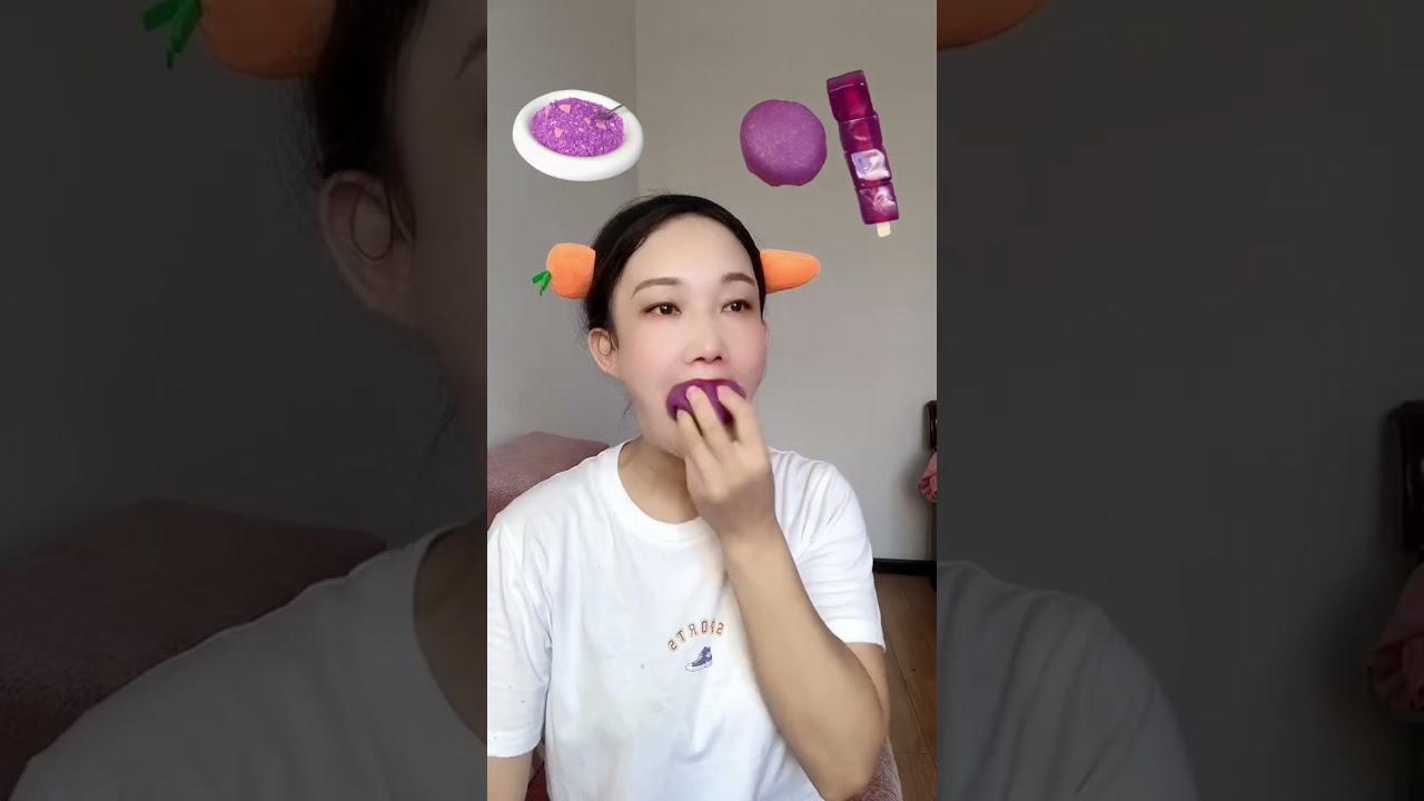 Chinese Pastry Brushed Lotus Root Powder And Glutinous Meatballs Purple Series Snow Mei Niang