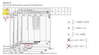 2018 Exam 1 Core - Data Analysis Q11