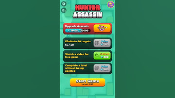 Hunter Assassin Level 257 TRICK Gameplay Walkthrough Solution