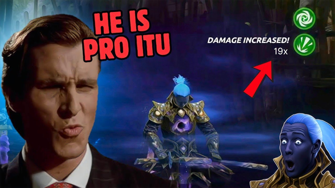 His Itu DESTROYED MY HEROES in seconds 💀 How devastating is 19x damage ? || Shadow Fight 4 Arena 