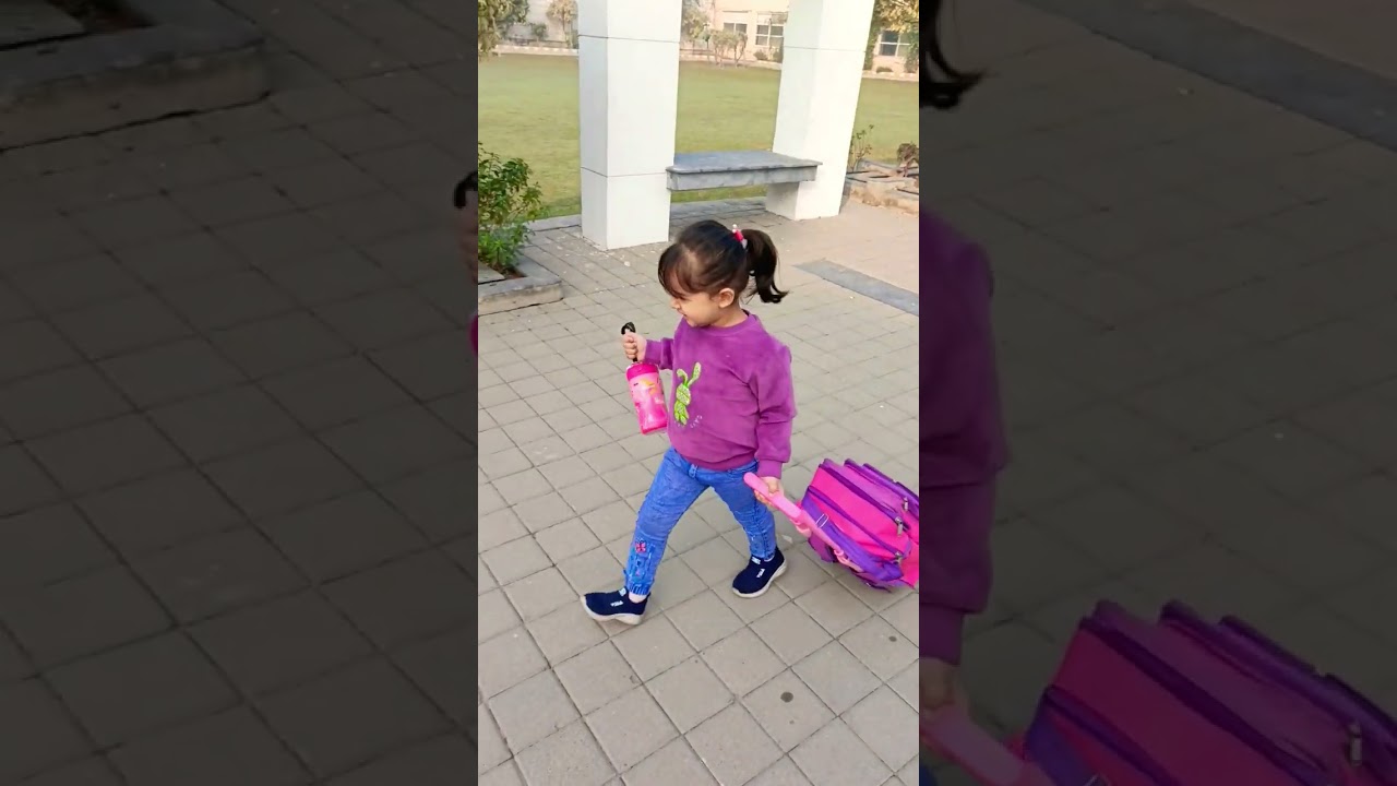 "Tiny Trendsetters: Cute Baby's School Style"2. "Baby's First School: A💕✈️👀👉 ❄ | by baby one baby🎒📚