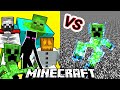 Charged Mutant Creeper Vs. Mutant Monsters in Minecraft