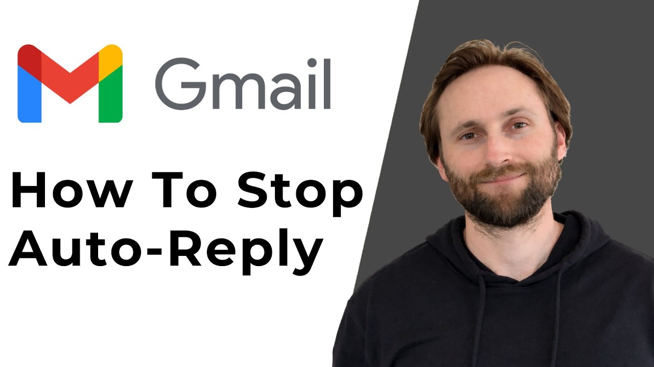 How to Stop Auto-Reply in Gmail [Full Guide 2026] - YouTube