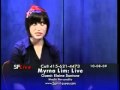 Myrna Lim Live - Myrna Interviews Elaine Santore - Part 3