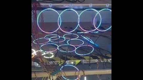 Rgb. Rgbw switchback chasing strips&halos