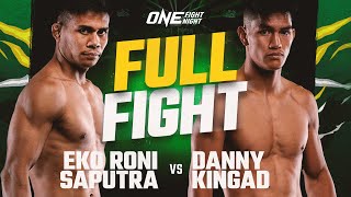 Eko Roni Saputra vs. Danny Kingad | ONE Championship Full Fight