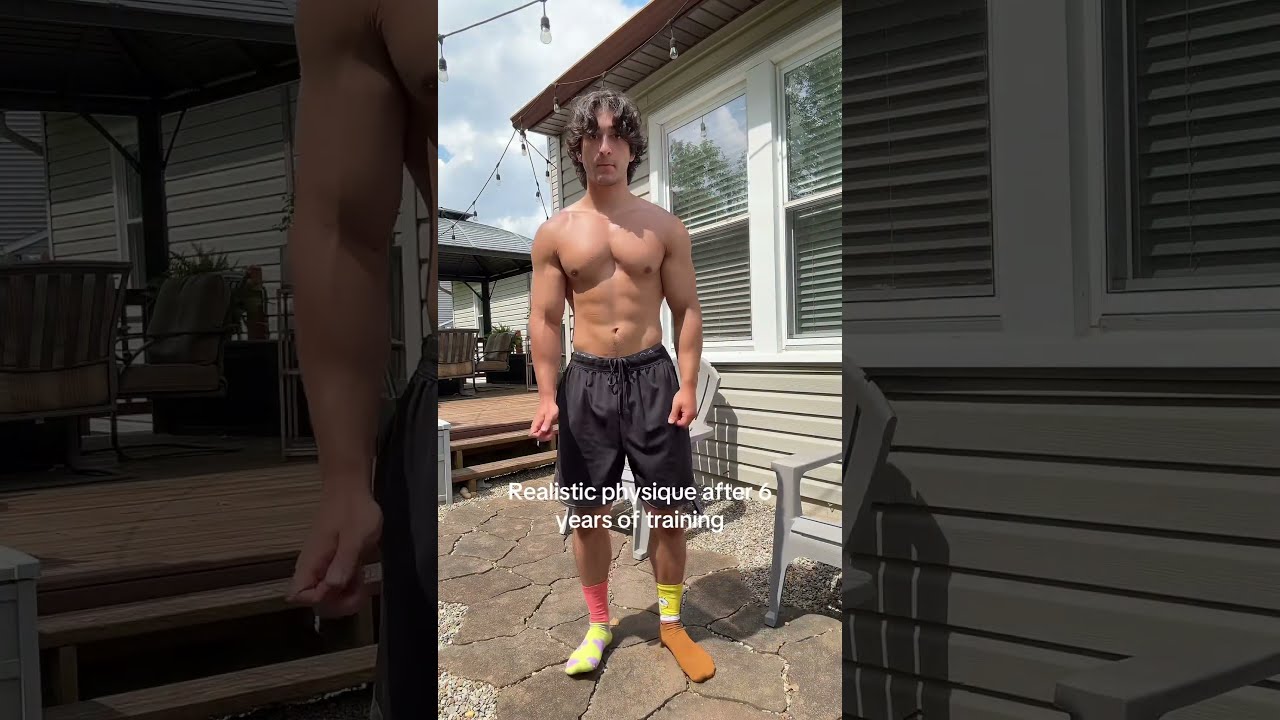 Realistic Physique After 6 Years Of Training