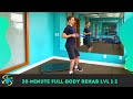 30minute fullbody rehab exercise class  beginner level follow along