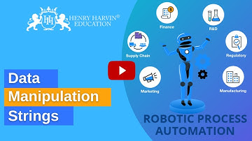 Data Manipulation Strings | Best RPA Using Ui Path Course Tutorial For Beginners @henryharvin
