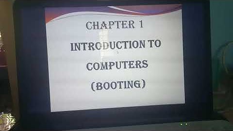 Grade XI - CSC ||  Booting  || Online Class, Bethlahem Matric School.