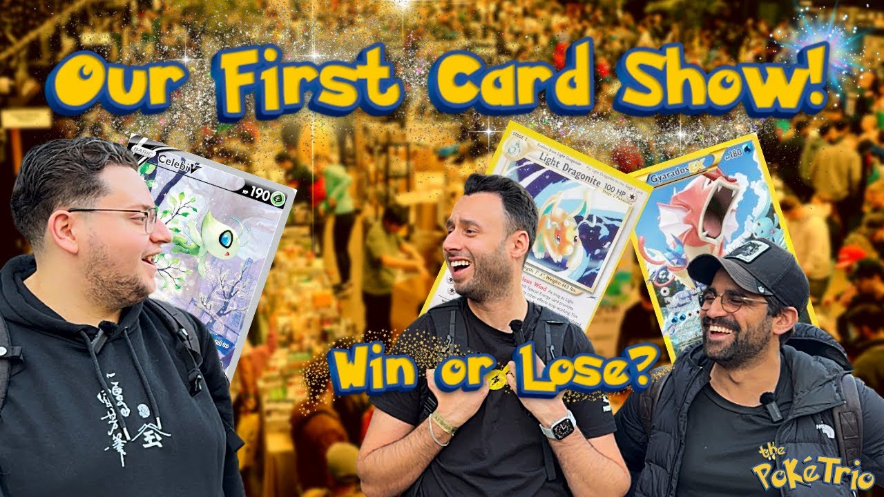 We Went to Our First Card Show! Did We Win or Lose?
