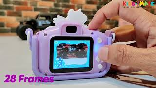 Kidsmate Mini Digital Camera for Kids 📸 | Cute Unicorn Design | HD Photo, Video & Fun Games screenshot 1