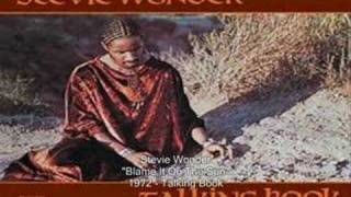 Stevie Wonder - Blame It On The Sun chords