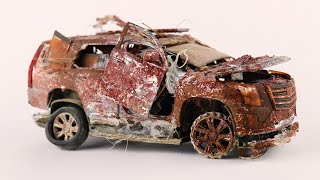 How to Restoration Cadillac Escalade Abandoned in 10 Minutes Step by Step | Model Cars