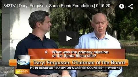 843TV interviews Dr. Daryl Ferguson, Chairman of t...