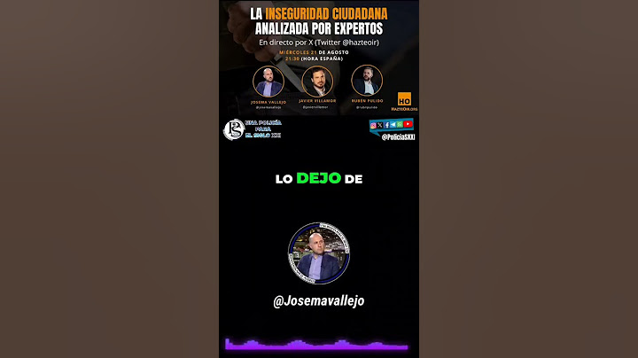 Estadísticas y delitos. Josema Vallejo para @hazteoir