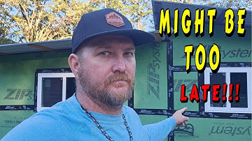 IS IT TOO LATE, MAYBE |tiny house, homesteading, off-grid cabin build, DIY HOW TO tractor tiny cabin