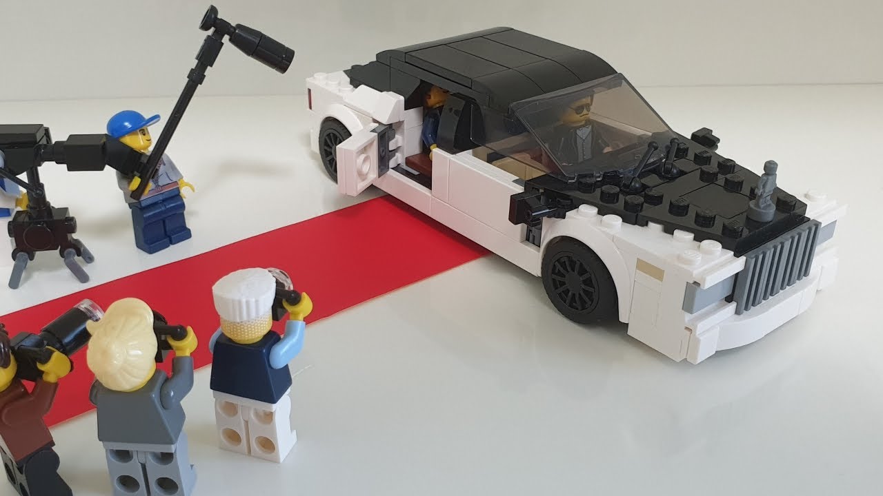 레고로 롤스로이스 리무진 만들기 Lego Rollsroyce Moc [레고 자동차 창작] - Youtube