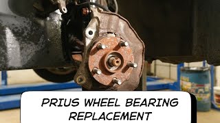 2004-2009 Toyota Prius Front Wheel Bearing Replacement
