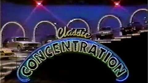 Classic Concentration PC 3rd Run Game #1