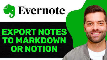 How to Export Evernote Notes to Markdown or Notion (FULL GUIDE 2025)